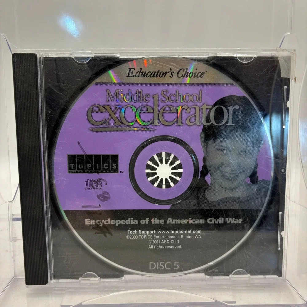 Educator's Choice Middle School Excelerator‎ American Civil War Topics Ent